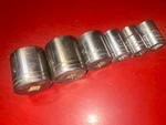 Lot Of 6 Proto 12pt Sockets 1/2" Drive (smallest One Is 8 Pt). Fixed Price $29.99.