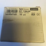 10x Schrack Rt78625 Relay Socket, New In Box, Din Rail. Fixed Price $117.34.