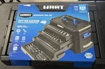 Hart 215 Piece Mechanics Tool Set Multiple Drive Chrome Finish With Locking Case. Fixed Price $129.99.