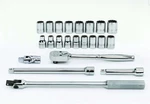 Williams Mss-22ftb 22 Piece 1/2"drive Metric Socket & Drive Tool Set W/toolbox. Fixed Price $220.00.