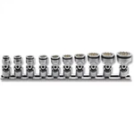 Ko-ken Usa 1/4" Sq. Drive Sae Universal 12-point Nut Grip 10 Piece Socket Set. Fixed Price $336.15.