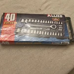 Allied Tools Mixed Drive Size Ratchet & Socket Set, 40 Pieces #86084. Fixed Price $8.50.
