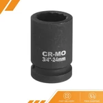 3/4" Drive 12 Point Impact Socket 24mm Metric Spindle Axle Nut Driver Wrench. Fixed Price $17.84.