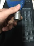 Mac Tools 3/8" Drive 17mm 6pt Chrome Shallow Socket X617mmr. Fixed Price $15.00.