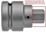 Apex Industrial Sz-14-19mm 7/8" And 19mm Hex Bit For Sz-8-14-19mm, Only New!. Fixed Price $16.00.