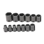 Williams Jhwms-2-13h Metric 3/8" Drive Impact Shallow Supertorque Socket Set -. Fixed Price $79.90.