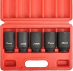 1/2 Inch Drive 12 Point Axle Nut Socket Set Metric Deep Impact One Size, 5pcs. Fixed Price $44.99.