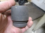 Nos Armstrong 21-044 1-3/8" 3/4" Drive 6 Point Shallow Impact Socket Usa. Fixed Price $22.00.
