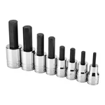 Icon 1/2 In. Drive Metric Professional Hex-bit Socket Set, 8-piece S3hm-8 New!. Fixed Price $55.20.