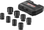 Vevor Axle Nut Impact Socket Set, 3/4" Drive Metric 8pcs, Black. Fixed Price $52.88.