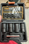 Thinkwork Lug Nut Remover, 6 Pieces Wheel Lock Removal Kit, New. Fixed Price $38.15.