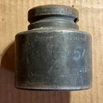 Snap-on Im-743 6 Point 1" Drive Impact Socket 2-5/16" Snap On Usa - C. Fixed Price $65.00.