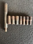 Rare Vintage National Valve Guide Driver Set Jaxon Michigan With Bits. Fixed Price $75.00.