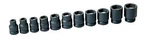 Grey Pneumatic 1511g 1/2" Drive 11 Piece Magnetic Impact Socket Set New. Fixed Price $122.21.