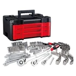 Craftsman Versastack Mechanics Tool Set 1/4 In 3/8 & 1/2 Drive 230 Piece. Fixed Price $219.00.
