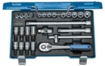 Gedore 6139750 1/2" Socket Set 10-30mm, 27 Pieces (19 Imu-10) - New. Fixed Price $225.00.