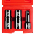 Blackrobot 1/2 Inch Drive Impact Socket Set, Double Sided Lug One Size, Black. Fixed Price $27.35.