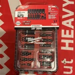 Milwaukee 49-66-6800 Shockwave 3/8" Drive Sae Impact Socket Set 17-piece. Fixed Price $99.99.
