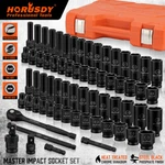 66pc 1/2" Drive Impact Socket Set Deep & Standard Sae Metric 3/8-1-1/4" 8-24mm. Fixed Price $129.99.