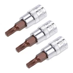 Uxcell 3pcs 1/4" Drive X T15 Torx Bit Socket, S2 Steel Bits Cr-v Sockets. Fixed Price $10.21.