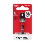 Milwaukee Shockwave Impact Duty 1/4 X 1/2" Socket Adapter, 48-32-5034. Fixed Price $10.70.