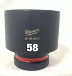 Milwaukee Tool 49-66-6612 58mm Shockwave Impact Duty 1 In. Drive Standard 6. Fixed Price $70.00.