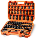 66pc Impact Socket Set 1/2in Drive 6 Point Shallow & Deep Sae Metric. Fixed Price $129.99.