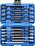 18pcs 3/8" Drive Long Hex Bit Socket Set, Cr-v, S2 Steel, Sae/metric, Extra. Fixed Price $44.75.