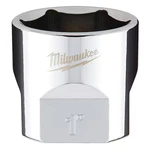 Milwaukee Tool 45-34-9072 3/8 In. Drive 1 Sae 6-point Socket With Four Flat. Fixed Price $6.99.