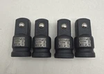 Mto 4pc 3/8"female To 1/2"male Impact Socket Adapter Drive Chrome Molybden *read. Fixed Price $20.25.