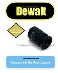 Dewalt Easy Read 3/8" Drive 1/2" In Shallow 6 Point Black Impact Socket 74-481. Fixed Price $10.96.