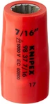 Knipex 98 37 7/16" 3/8" Hexagon Sockets. Fixed Price $31.81.