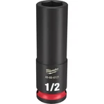 Milwaukee 49-66-6121 Shockwave Impact Duty 3/8 Drive 1/2 In. Deep 6 Point Socket. Fixed Price $13.99.