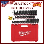 43pc Shockwave Impact Duty 3/8" Drive Sae & Metric Deep 6 Point Socket Set With. Fixed Price $249.99.