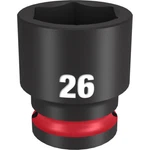Milwaukee 49-66-6258 Shockwave Impact Duty 1/2 Drive 26mm Standard 6 Point Socke. Fixed Price $20.99.