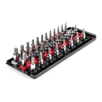 Tekton Shb91203 3/8" Drive Hex And Torx Bit Socket Set, 31-piece. Fixed Price $107.00.