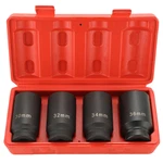 Weyleity Heavy-duty 1/2-inch Drive Impact Socket Set 4pcs Deep Spindle Axle Nut. Fixed Price $35.61.