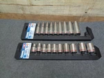 Quinn 1/2" Drive Sae Standard & Deep Socket Sets. Fixed Price $32.50.