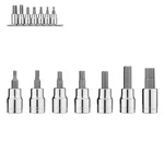 Sk Tools Usa 3/8" Drive, 7 Piece, Standard, Sae, Chrome Hex Bit Socket Set: 1.... Fixed Price $141.00.