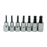 3/8"dr Hex Ball Bit Socket Set 7pcs Clip Rail 1/8-3/8" Williams Usa Jhwwsbb-7rc. Fixed Price $68.67.