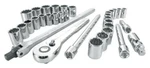 Craftsman 1/2 In. Drive Metric And Sae 12 Point Mechanic's Tool Set. Fixed Price $119.95.