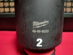 Milwaukee Tool 49-66-6520 2 In. Shockwave Impact Duty 1 Drive Deep Well 6. Fixed Price $44.99.