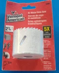Vermont American 2 1/4" Bimetal Hole Saw #18536. Fixed Price $2.99.