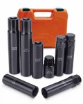 Lug Nut Socket Set, 8pc Sae & Metric Wheel Lock Removal Key Kit For Spline An.... Fixed Price $53.91.