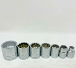 Sk Tools 3/8 Drive 12 Point 7 Pc Sae Standard Fractional Socket Set 5/16 - 15/16. Fixed Price $64.99.