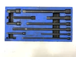 Cornwell Tools Blue Power 10 Piece Impact Extension Set Cbpep11st - Missing 1. Fixed Price $139.99.