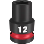 Milwaukee 49-66-6244 Shockwave Impact Duty 1/2 Drive 12mm Standard 6 Point Socke. Fixed Price $14.99.