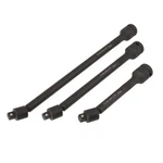 Steelman 3 Pc 1/2-in Drive, 3/8-in Swivel Impact Extension Adapter Set. Fixed Price $59.99.