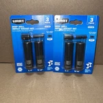 Lot Of 2 Hart Havg08 1/2" 9/16" Deep Well 3/8 Drive Impact Socket Set 3pcs. Fixed Price $24.95.