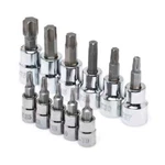Husky 1/4 And 3/8 In. Drive Torx Bit Socket Set (11-piece). Fixed Price $14.99.